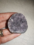 Amethyst druzy freeform