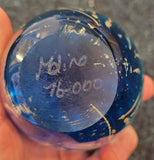 Signed Mdina Glass "Sea & Sand" Paperweight - Malta