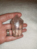 Phantom amethyst/ garden quartz point