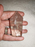 Phantom amethyst/ garden quartz point
