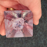 Glass Art Pyramid Paperweight #32