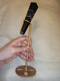 Black Banded Agate Wand with Display Stand - 220g