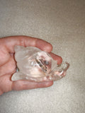 Clear Quartz Snail Carving - 140g