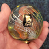 Kerry Glass Handmade Irish Paperweight