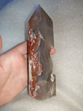 Flower Agate Tower #24 – 450g