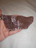 Turkish Amethyst Druzy Cluster with Natural Crystal Vein - 164g