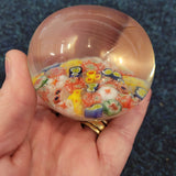 Murano Style Millefiori Glass Paperweight