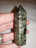 Pyrite and quartz tower. Tower #58