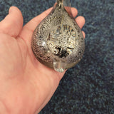 Murano Style Hand-Blown Glass Duck Paperweight