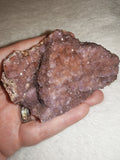 Turkish Amethyst Druzy Cluster - Soft Lilac Crystal Formation - 140g