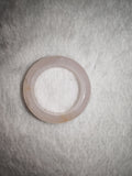 Rose Quartz Gemstone Ring | Natural Crystal Band