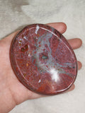 Polished Ocean Jasper Style Freeform Bowl