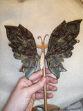 Dragon’s Blood Stone Butterfly with Display Stand