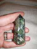 Prehnite with Epidote Tower. Tower #54