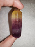 Rainbow fluorite tower. Tower #56