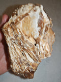 Natural Chocolate Calcite Formation 566g | Pakistan | Banded Mineral Display Specimen | Collector Crystal #4