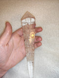 Clear Quartz Wand with Display Stand - 280g