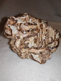 Natural Chocolate Calcite Formation 566g | Pakistan | Banded Mineral Display Specimen | Collector Crystal #4