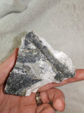 White Calcite Cluster on Matrix
- Approx. 180g