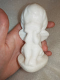 Angel Cherub Carving - 280g - possibly calcite