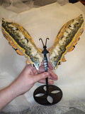 Bumblebee Jasper Wings with Display Stand - UV reactive
