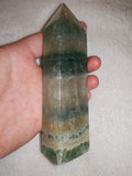 Green fluorite tower. Tower #52