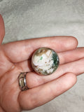 Mini Moss/Flower Agate Sphere - Approx. 20g