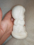 Angel Cherub Carving - 280g - possibly calcite