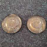 Rare Early 20th Century D. & W. Gibb's Cold Cream Soap Advertising Glass Paperweights