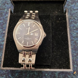 Amadeus Gents Silver Tone Quartz Date Bracelet Watch 50M Boxed NOS #4