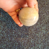 Natural Grey Stone Sphere – #22- Approx 180g