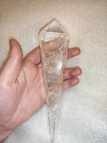 Clear Quartz Wand with Display Stand - 280g