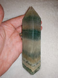 Green fluorite tower. Tower #52