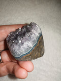 Amethyst druzy freeform