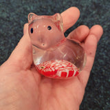 Murano Style Millefiori Glass Cat Figurine Paperweight | 160g