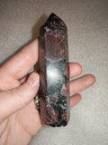 Garnet in Arfvedsonite / Astrophyllite Tower #16 – 150g