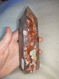 Flower Agate Tower #24 – 450g