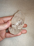 Clear Quartz Snail Carving - 140g
