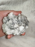 Sparkling White Zeolite Style Mineral Cluster – 260g