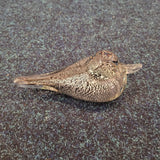 Murano Style Hand-Blown Glass Duck Paperweight