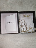 Martha Jackson Sterling Silver Wire Ellipse Earrings Boxed