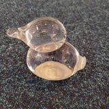 Clear Glass Duck Paperweight (Possibly Pasco of Norway)