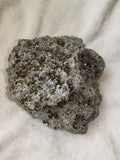 Green Quartz Pyrite & Galena Cluster | Borieva Mine Bulgaria | 1025g | Specimen #2
