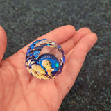 Glass Art Faceted Mozart Paperweight #31