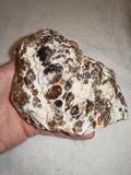 Natural Chocolate Calcite Botryoidal Formation 541g | Pakistan | Banded Display Mineral Specimen #6