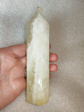 Soft Golden Calcite Tower #22 – Approx. 230g