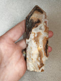 Carnelian Flower Agate Tower #2 – Approx. 160–170g