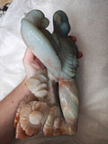 Caribbean calcite birds 2380g