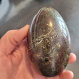Dragon Blood Jasper Crystal Egg - Egg #5