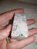 Lavender Fluorite / Lavender Quartz Tower. Tower #53